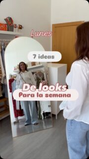 Otro viernes más que te enseño 7ideas de looks para cada día de la semana 😍😎 

Se va a convertir en una tradición 🤣 ya que os ha encantado la idea, y yo feliz de enseñaros outfits que os inspiren 🤩🤩 

Cuéntame cuál es vuestro fav de este vídeo 👇👇 todo está disponible en la web ywww.elvestidrdemariam.com y por supuesto dudas y consultas en el WhatsApp de la tienda 683136140 
#moda #ootd #inspostyle #streetwear #outfits