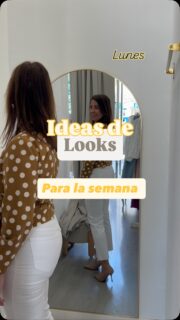 Te dejo siete ideas de looks para toda una semana. 😎😎 
Me encanta que me digáis lo que os gustan estos vídeos porque cogéis ideas y os inspiráis para combinar 😍 espero que os gusten y me digáis cuál es vuestro día favorito ❤️👎🏼😘 

Todo disponible en la web 🤩🤩 #ootd #inspiration #streetst #looks #fashion