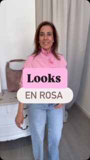Hoy te enseño ideas de looks en otro de los colores tendencia: El rosa 😍😎 

En pantalones,Vaqueros, rayas, camisas,jerseys… como sea pero en rosa 🤩😍 

A mí este color todavía me cuesta introducirlo en mis outfits, pero reconozco que es súper bonito y fácil de combinar. Y a ti, ¿ te gusta el rosa? Cuéntame en comentarios 👇👇 

Todo disponible en la web. Feliz comienzo de semana preciosas 😘😘 
#fashionreelstylereel #inspire #tendencia #rosa