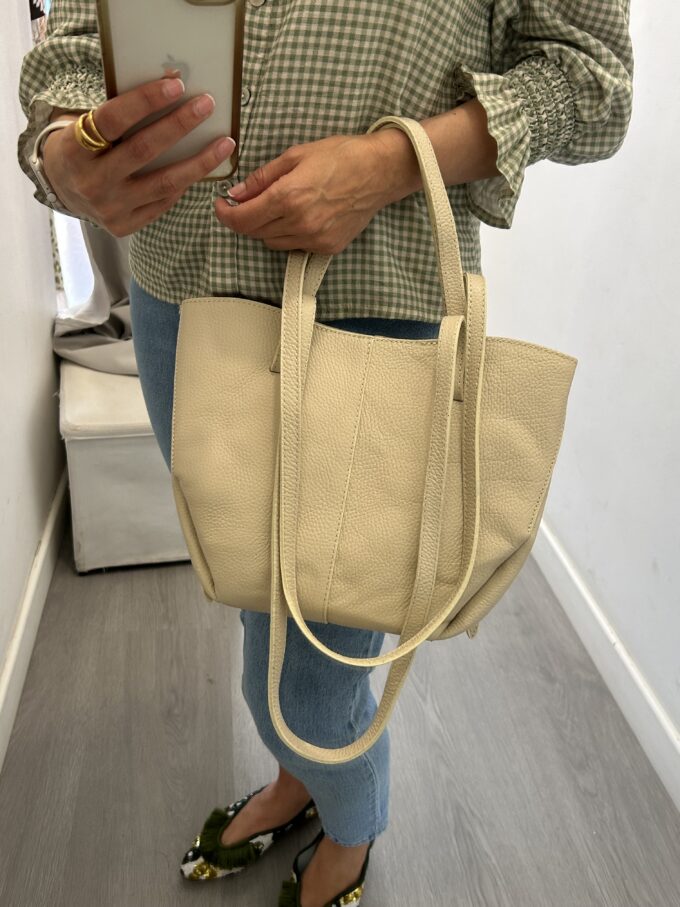 Bolso Shopper Crudo