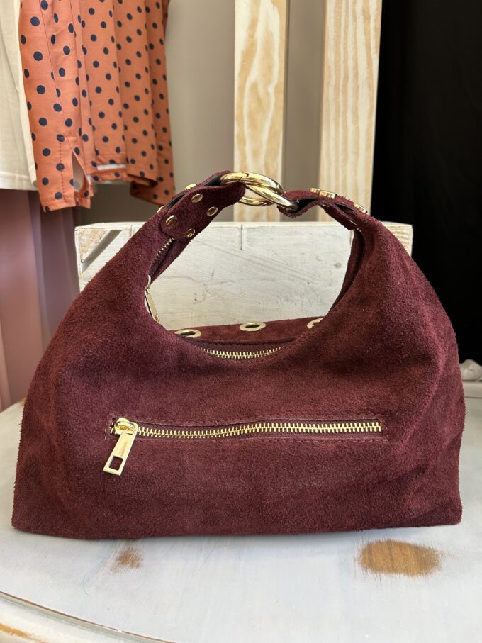 Bolso Arandelas Granate