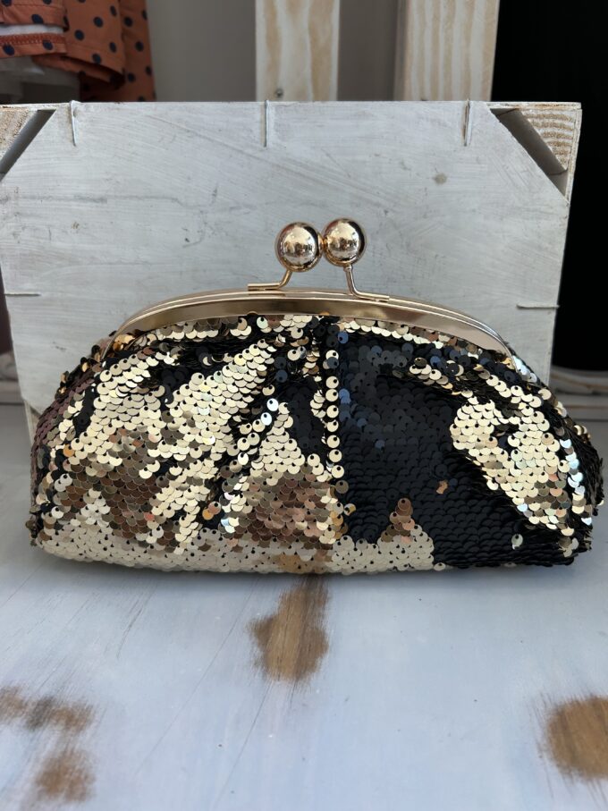 Bolso Lentejuelas Dorado