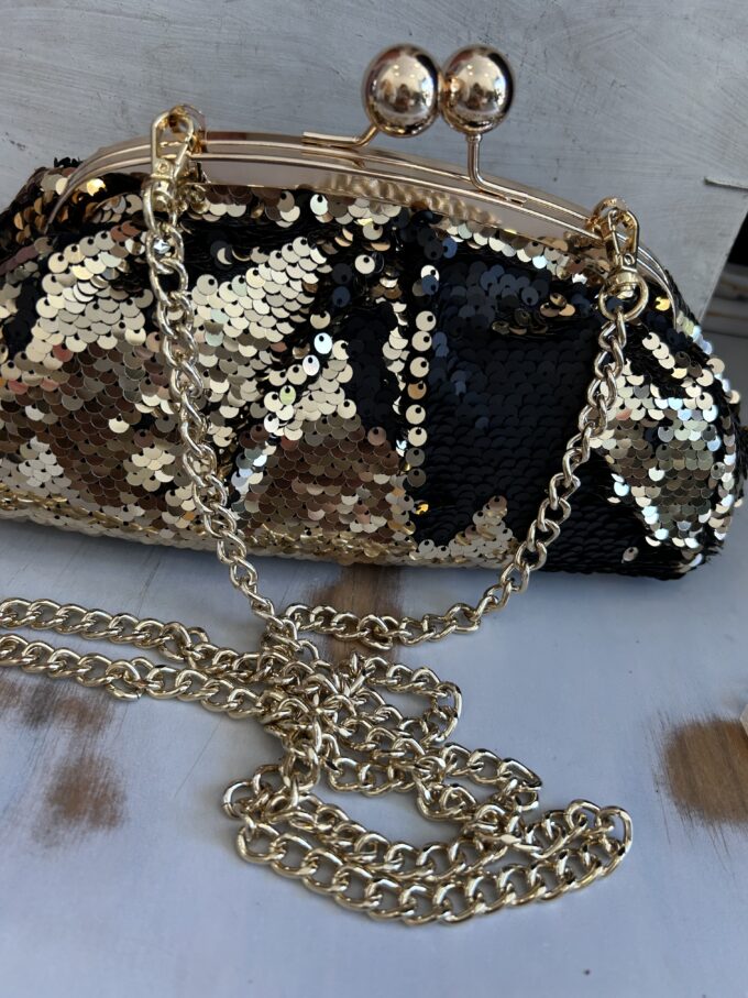 Bolso Lentejuelas Dorado