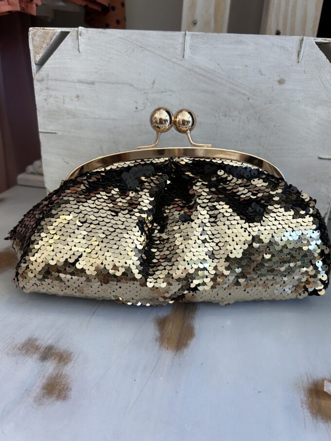 Bolso Lentejuelas Dorado