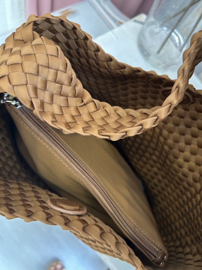 Bolso Neopreno Grande Marrón