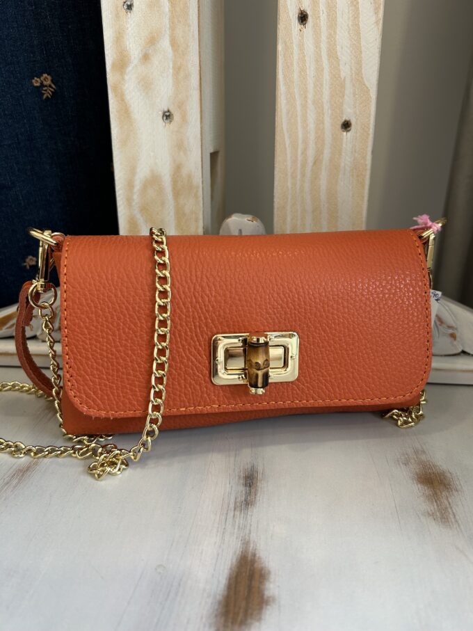 Cartera Clutch Naranja