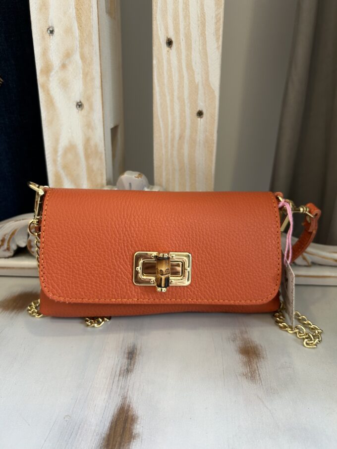 Cartera Clutch Naranja