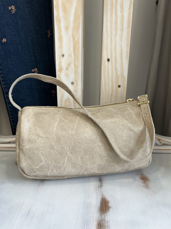 Bolso Bandolera Beige