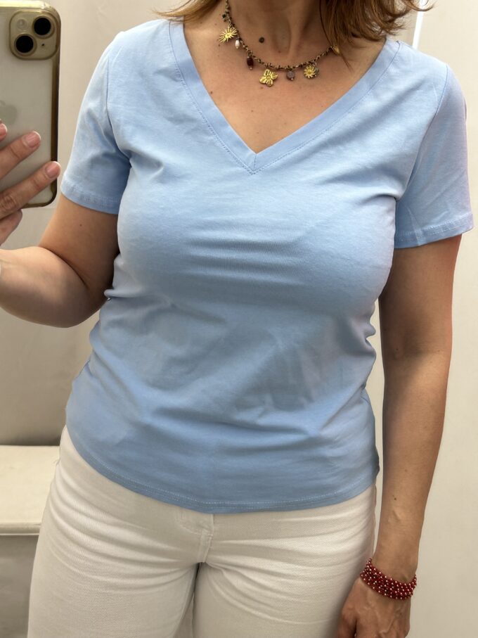 Camiseta Pico Azul