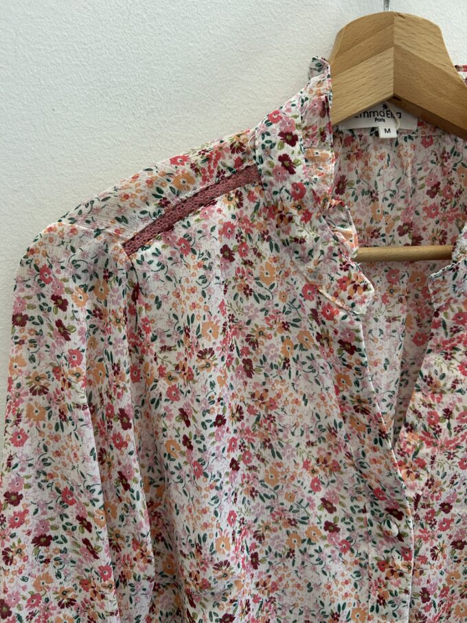 Camisa Flores Multicolor