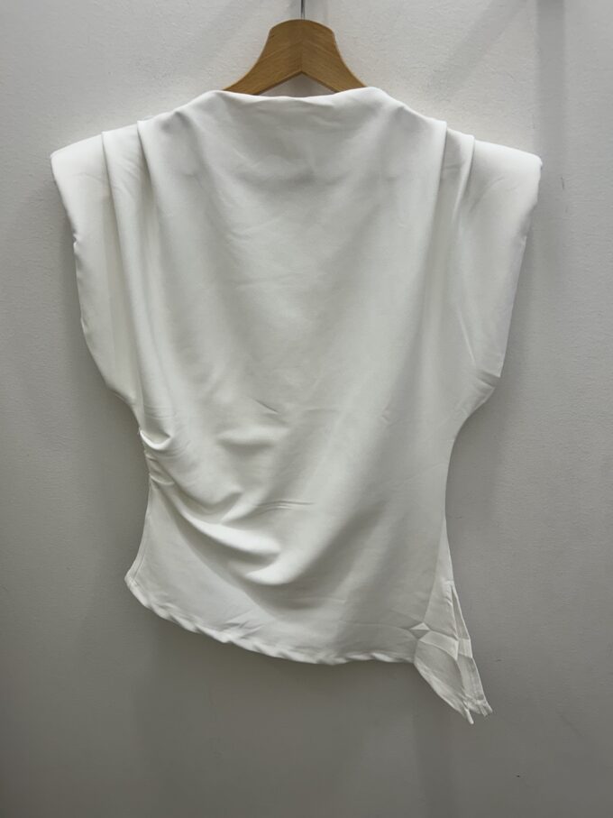 Camiseta Hombreras Blanca