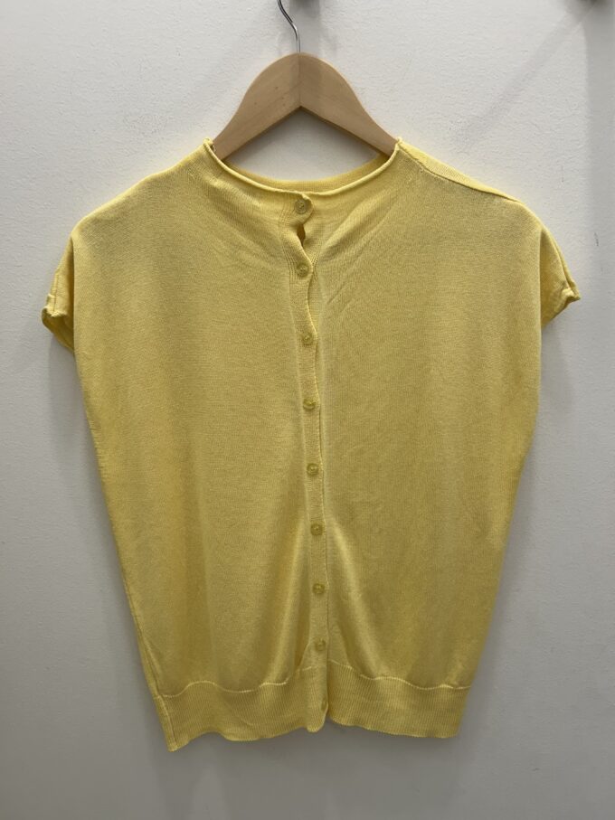 Suéter Botones Amarillo