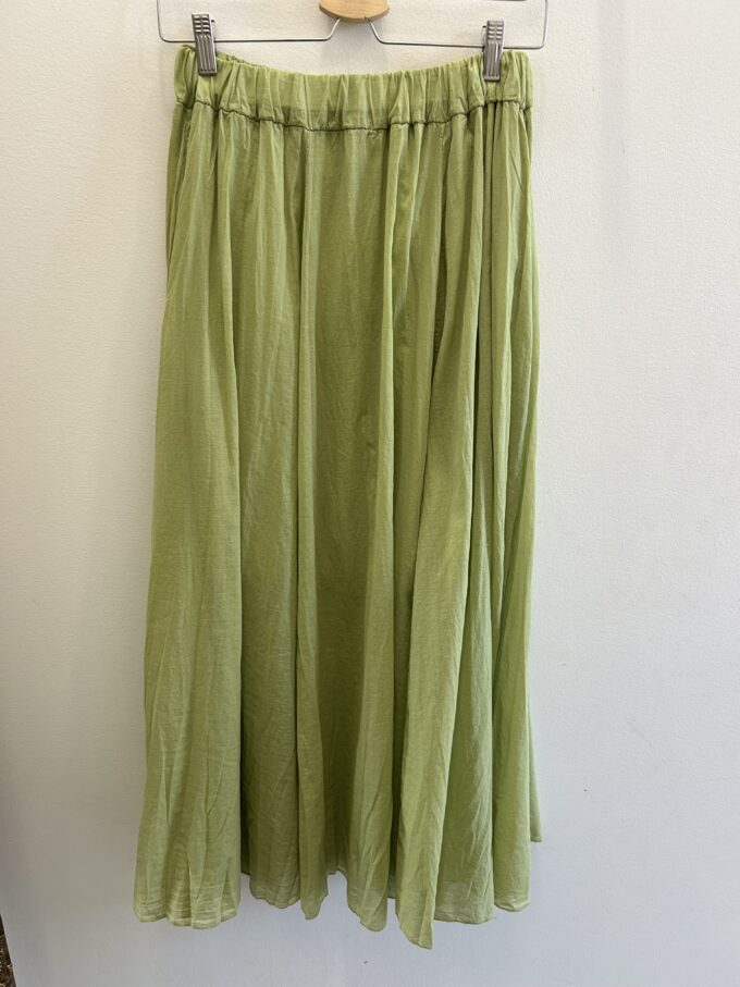 Falda Vuelo Verde