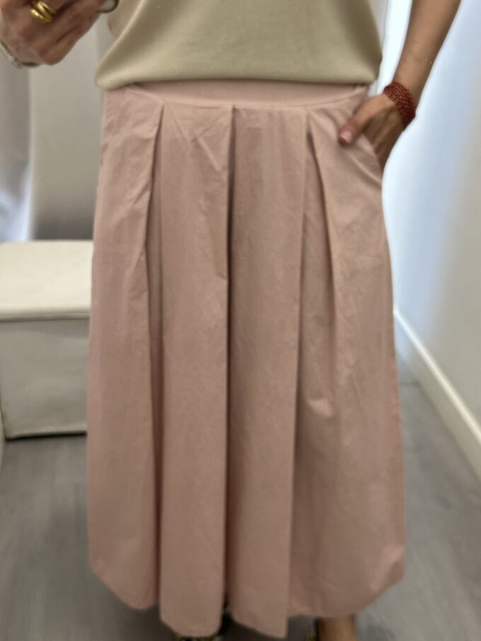 Falda Tablas Rosa