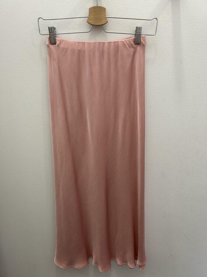 Falda Raso Rosa