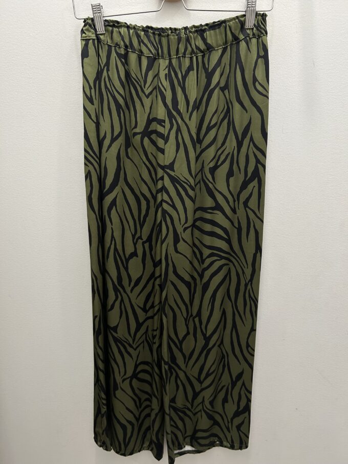 Pantalón Cebra Verde