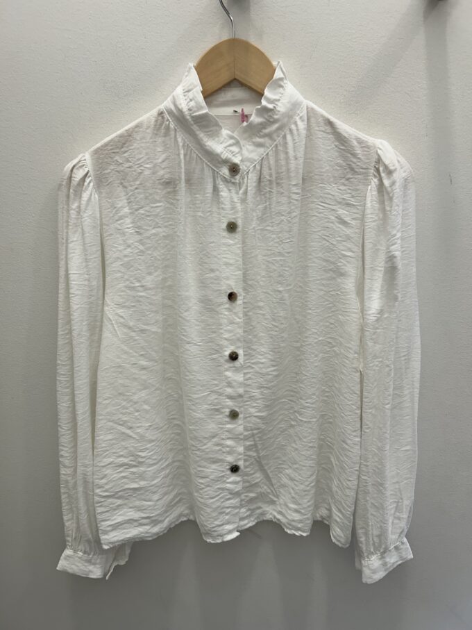 Camisa Volante Blanca