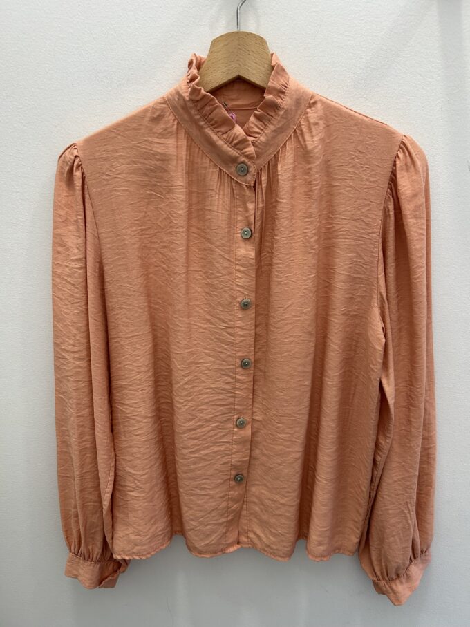 Camisa Volante Naranja