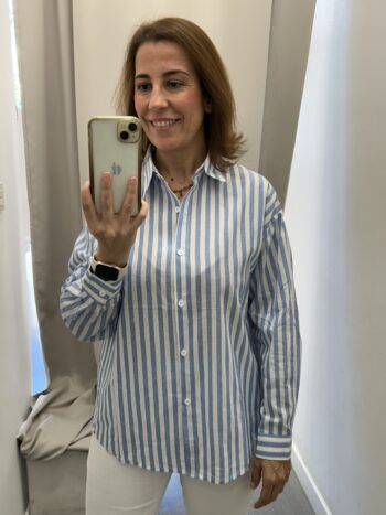 Camisa Rayas Corazón
