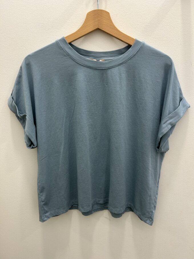 Camiseta Básica Azul
