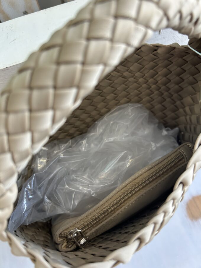 Bolso Trenzado Topo