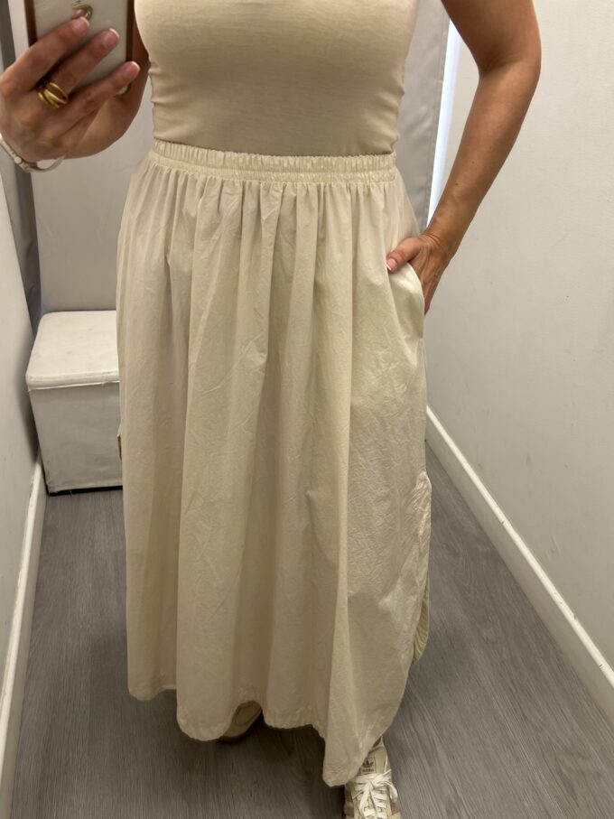 Vestido Sisa Vuelo Crudo