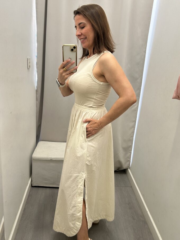 Vestido Sisa Vuelo Crudo