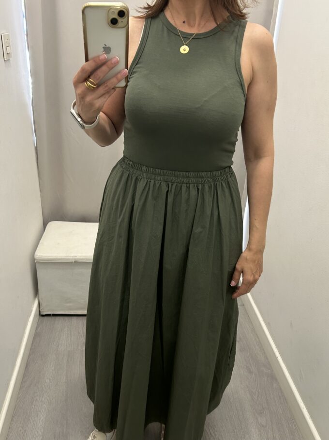 Vestido Sisa Vuelo Verde