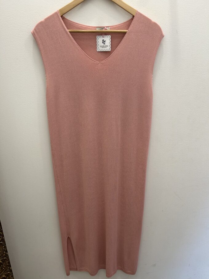 Vestido Punto Rosa