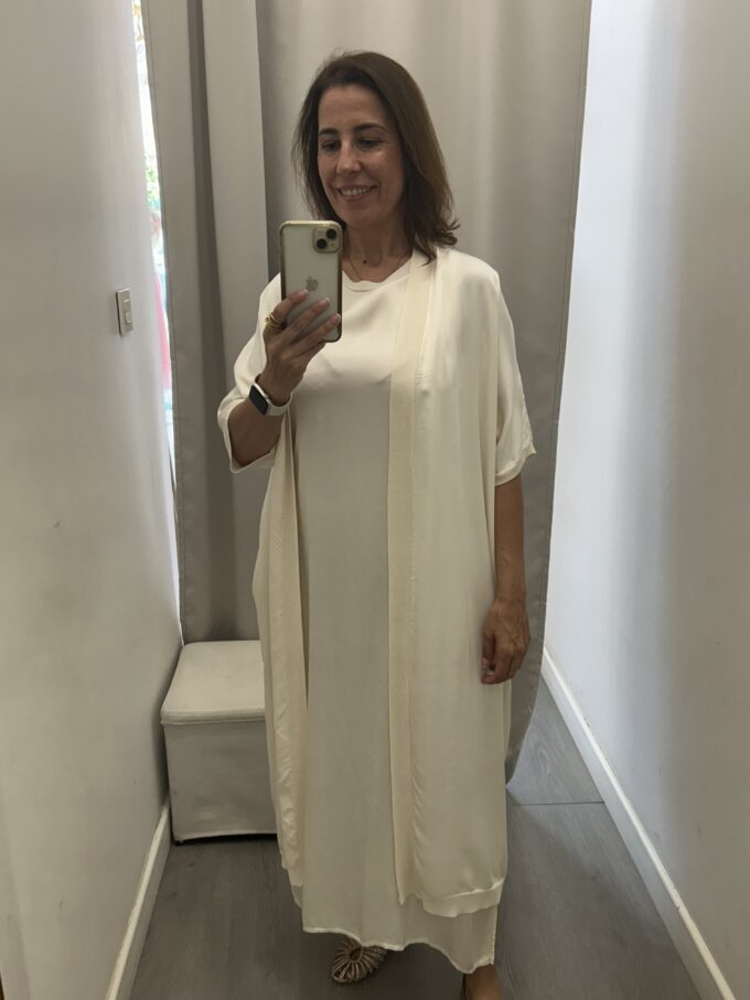 Kaftan Raso Crudo