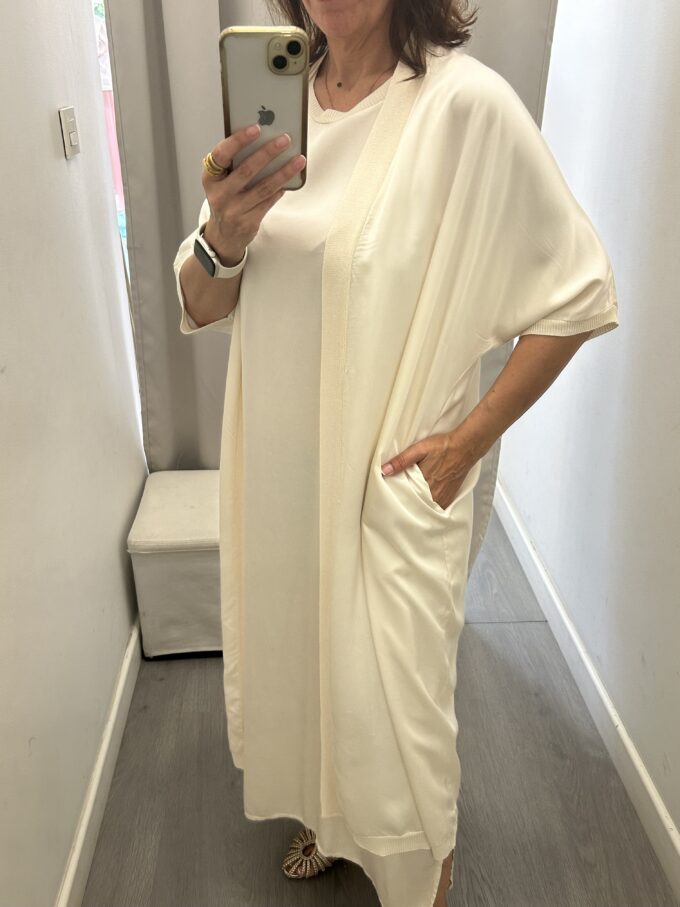 Kaftan Raso Crudo