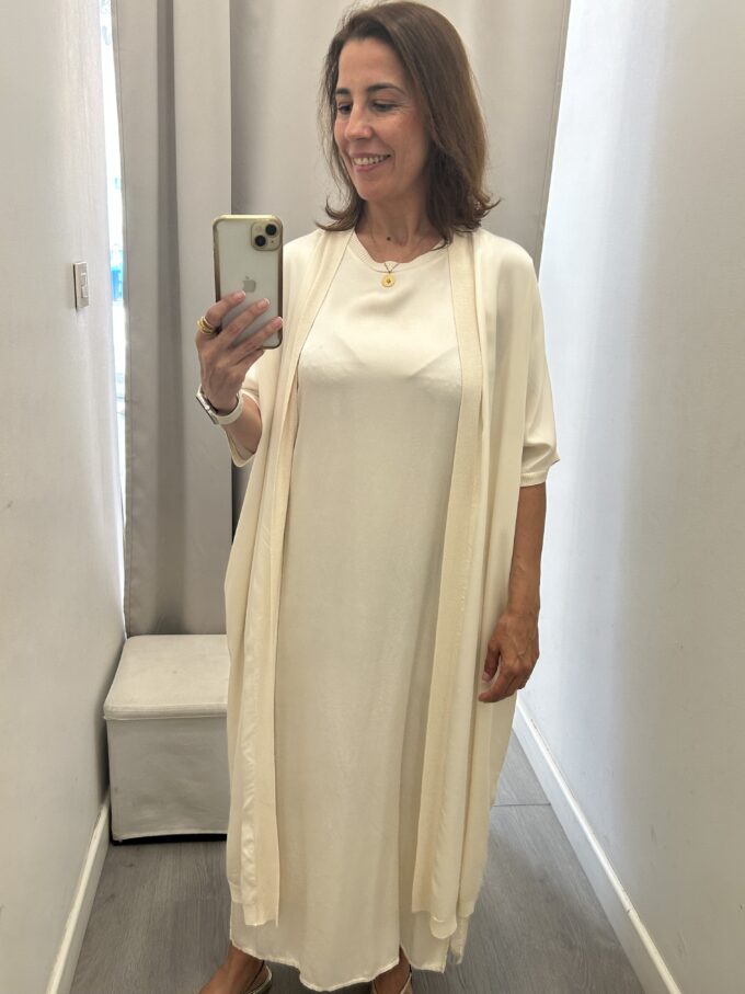 Kaftan Raso Crudo
