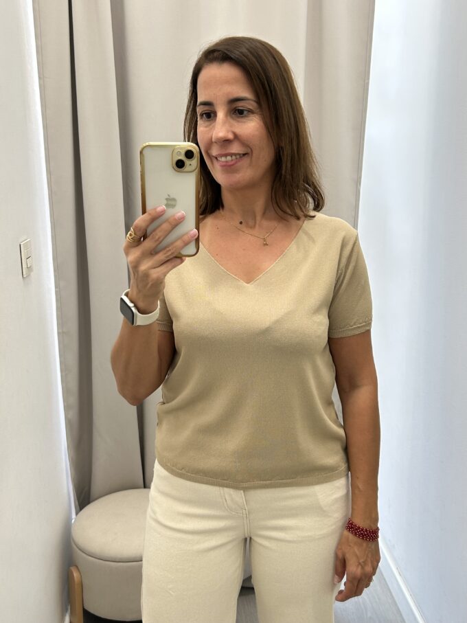 Suéter Pico Beige