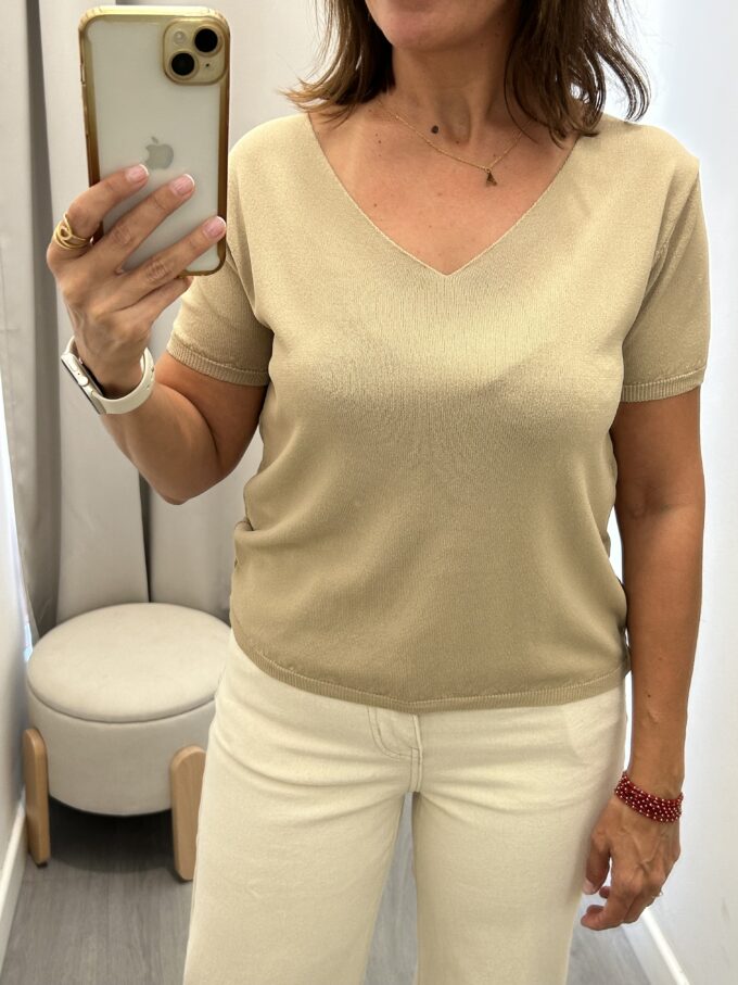 Suéter Pico Beige
