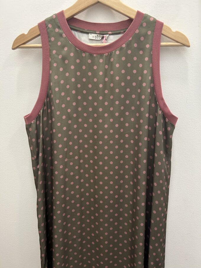 Vestido Lunares Verde