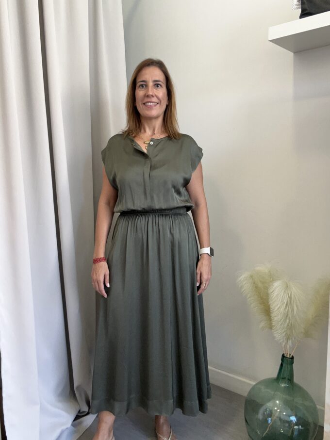 Vestido Carolina Verde