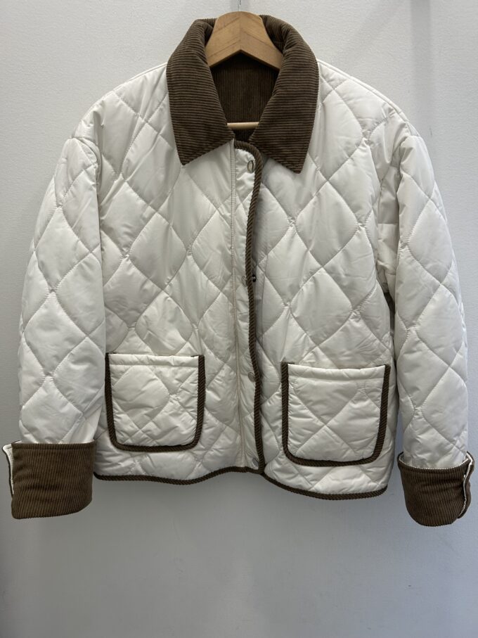 Chaquetón Reversible Crudo