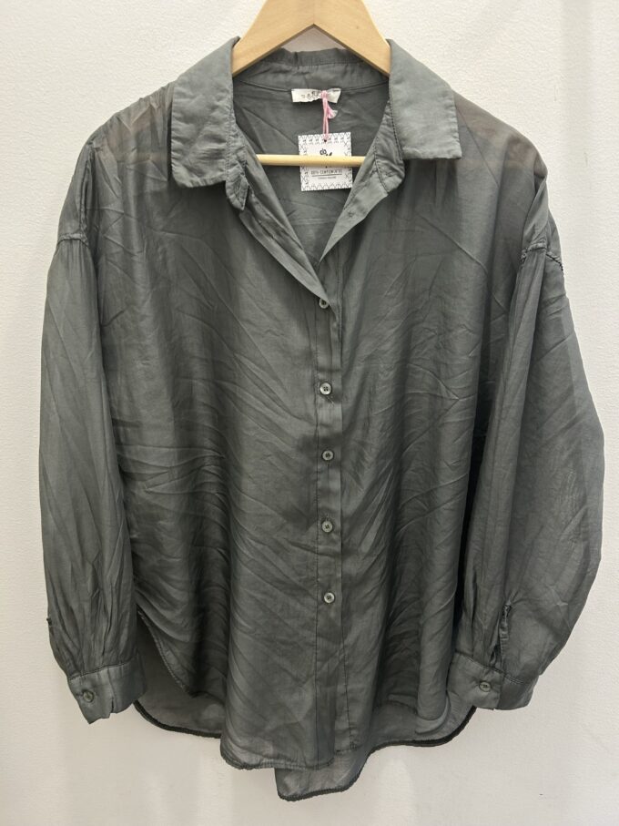 Camisa Gasa Verde