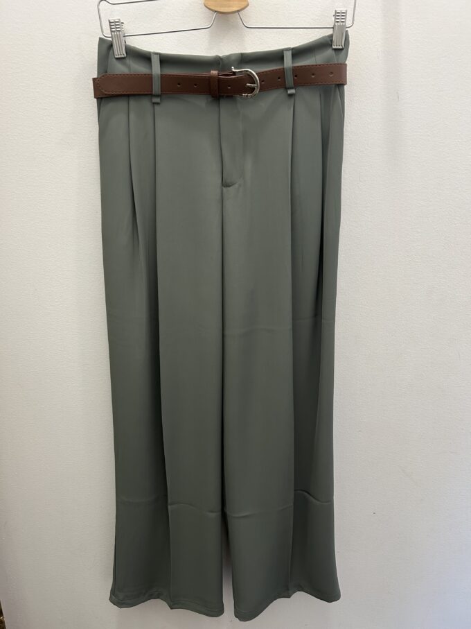 Pantalón Fluido Verde