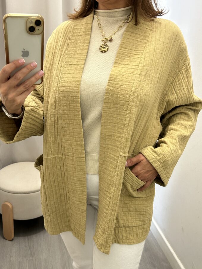 Kimono Ancho Trigo