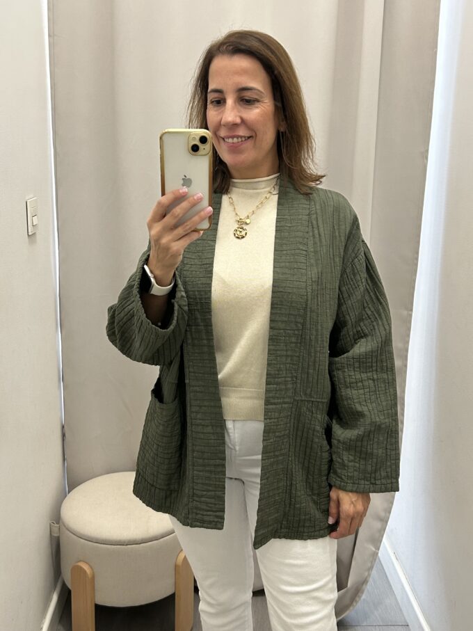 Kimono Ancho Verde