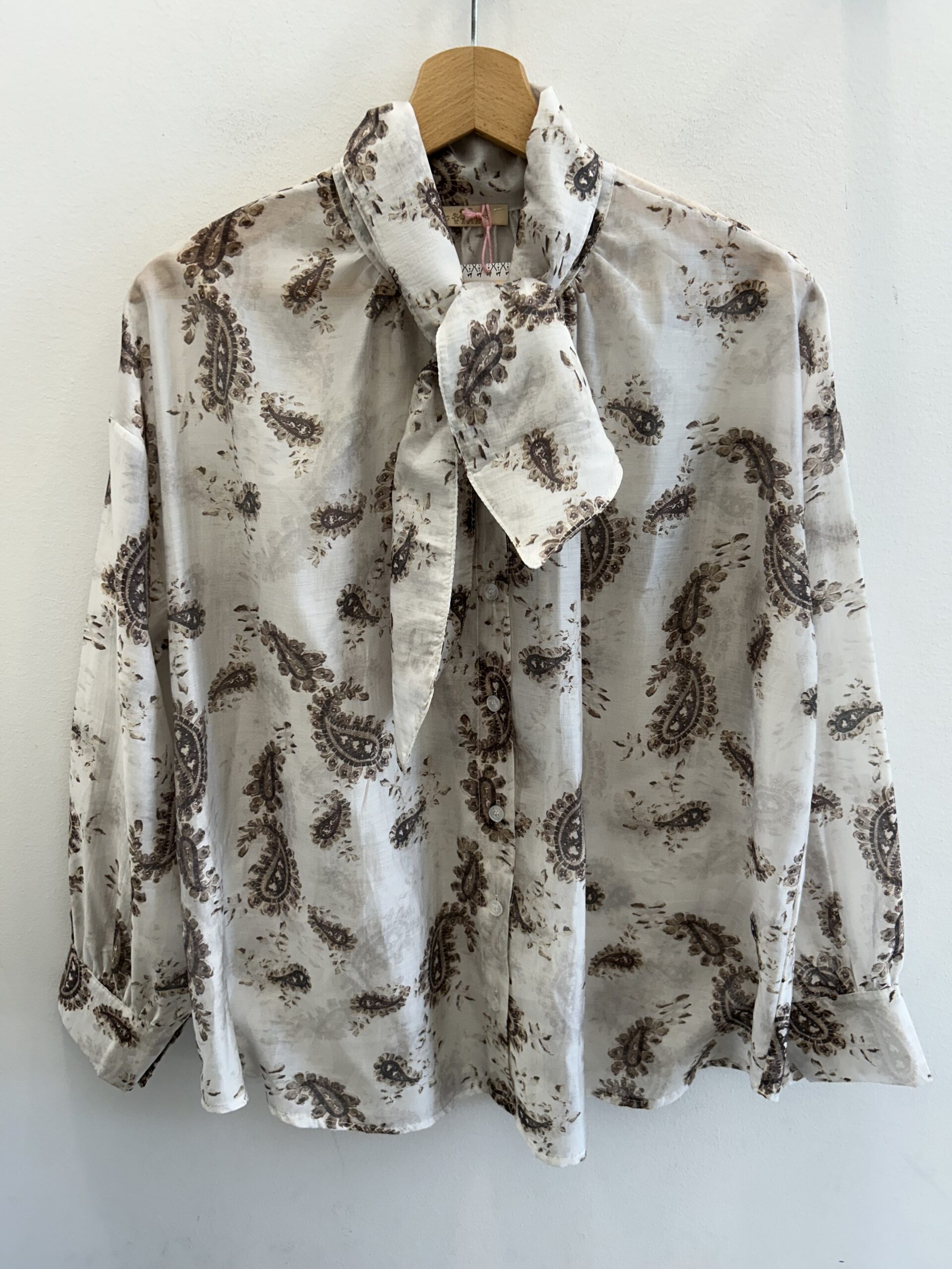 Camisa Lazo Cashmire Crudo