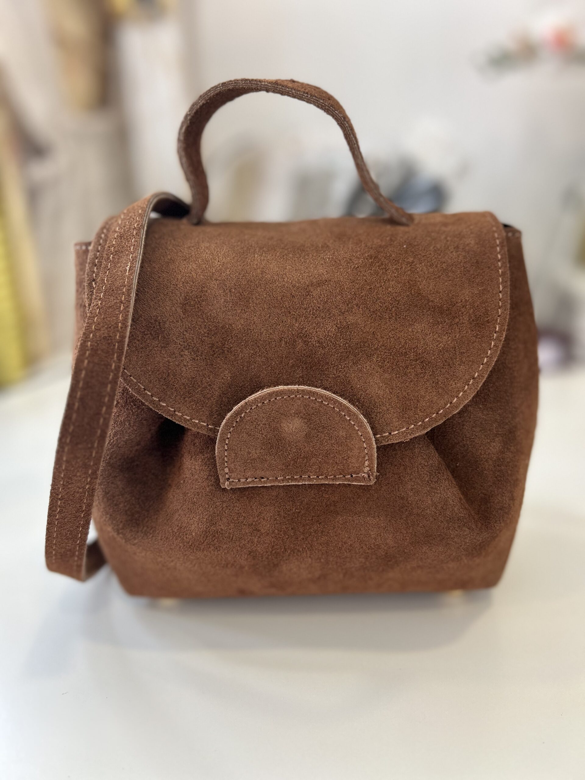 Bolso Caramel Serraje Camel